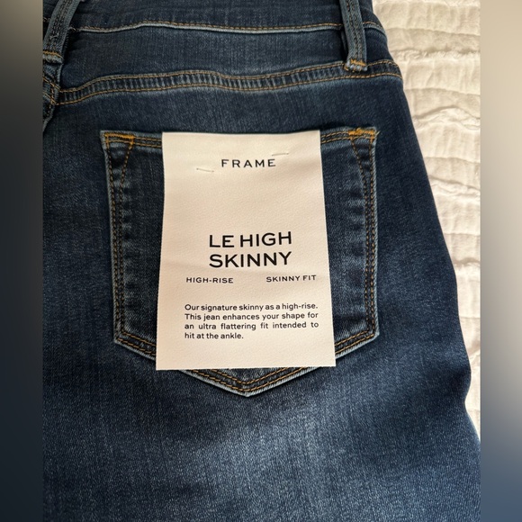 FRAME
Le High Skinny Ankle Jeans NWOT Size 29 - Picture 6 of 8